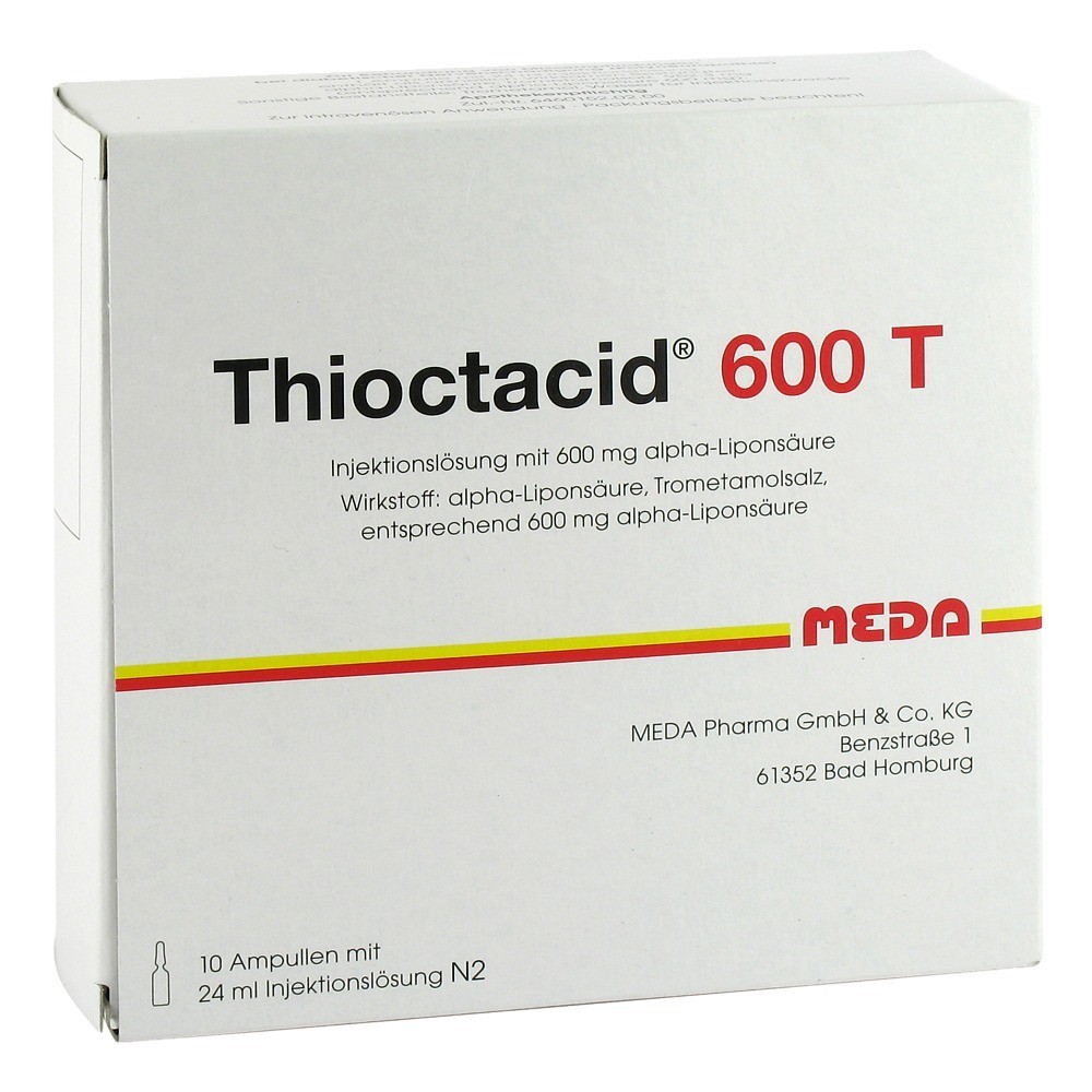THIOCTACID 600 T Injektionslösung THIOCTACID 600 T Injektionslösung